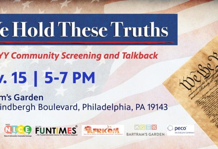 We Hold These Truths: A WHYY Community Screening & Talkback